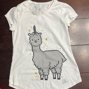 Girls justice size 8 shirt